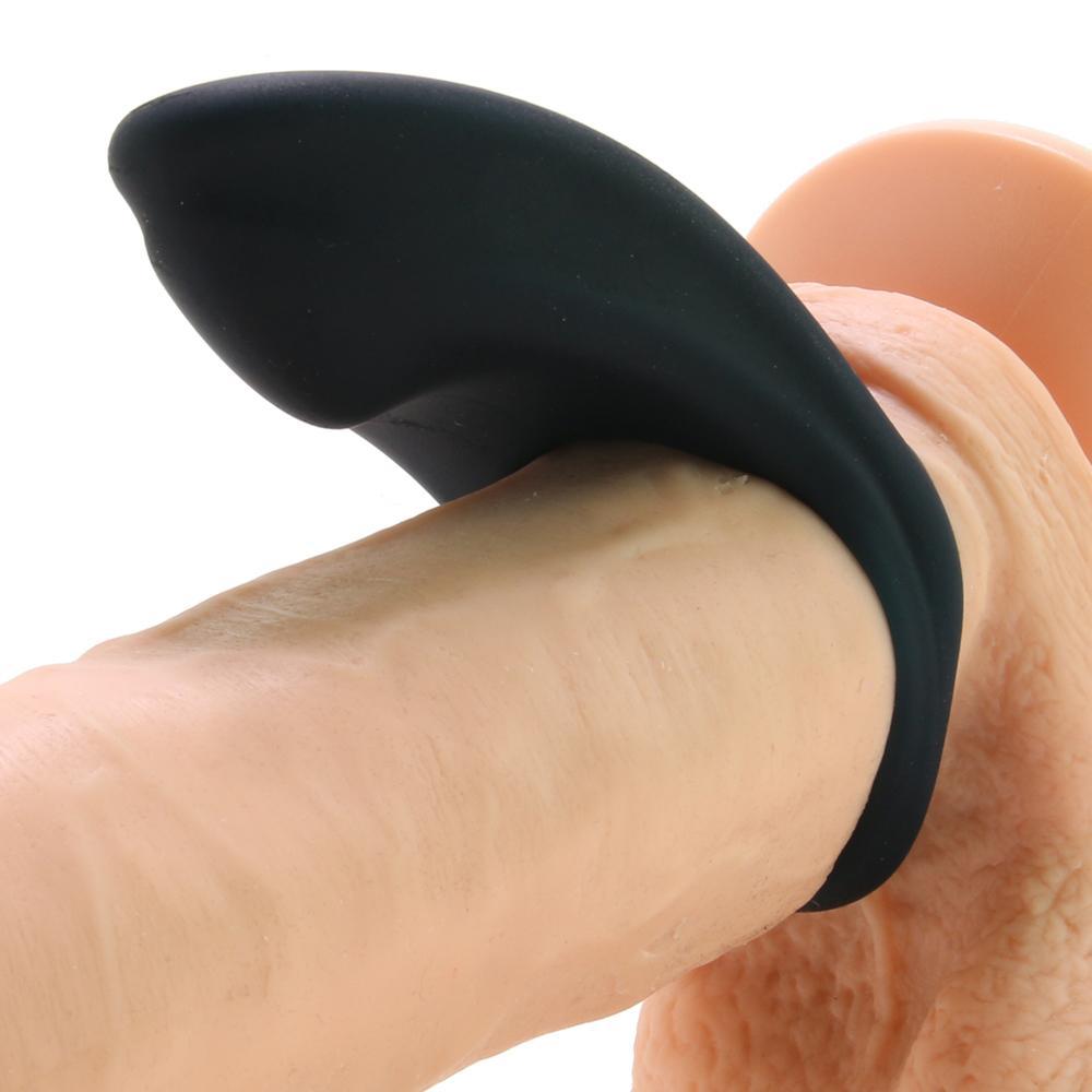 Over Drive Plus Rechargeable C-Ring in Just Black - Sex Toys Vancouver Same Day Delivery