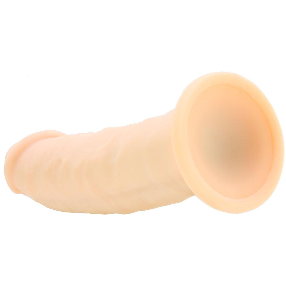 RealRock 6 Silicone Dildo in Flesh - Sex Toys Vancouver Same Day Delivery