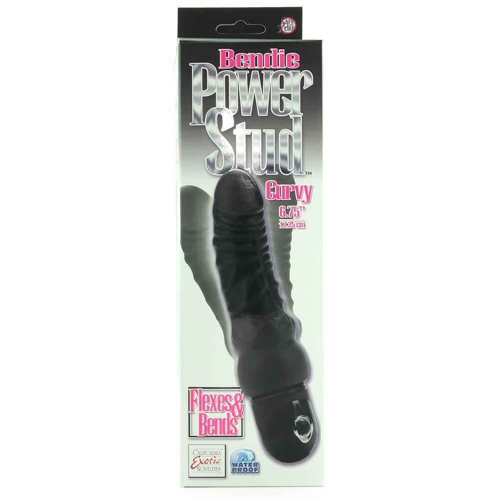 Bendie Power Stud Curvy Vibe in Black - Sexy.Delivery Sex Toys Delivery in Vancouver and Calgary