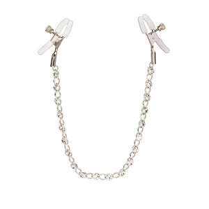 CalExotics® Nipple Play - Crystal Chain Clamps