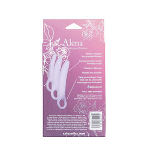 CalExotics® Dr. Laura Berman® Alena™ – Set of 3 Silicone Dilators – Purple