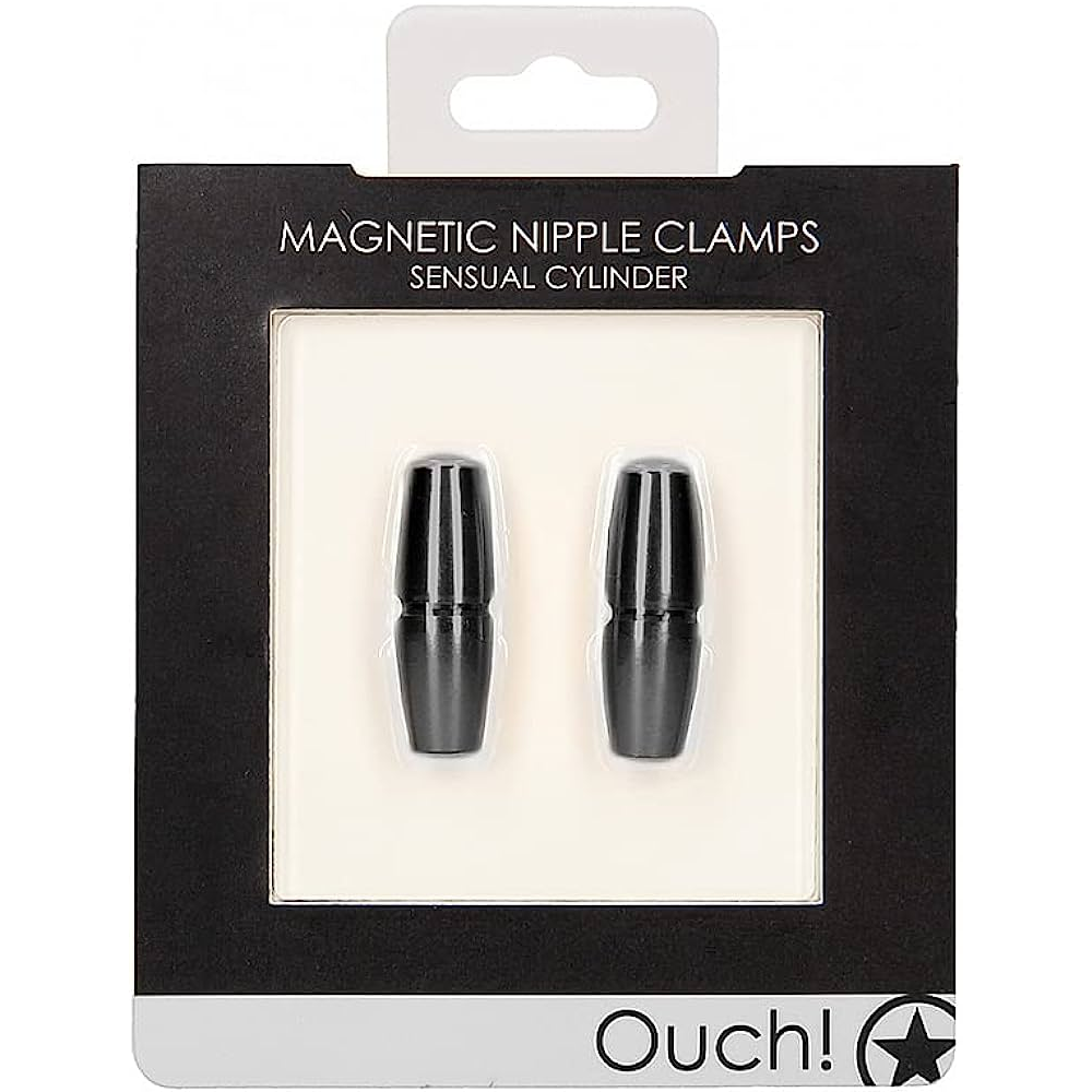 Magnetic Nipple Clamps - Sensual Cylinder