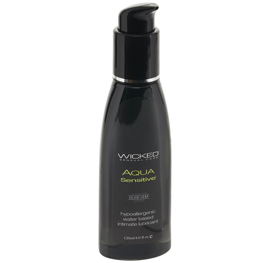 Aqua Sensitive Hypoallergenic Lube 4oz/120ml