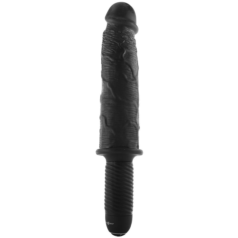 The Violator XXL Giant Dildo Thruster in Black - Sex Toys Vancouver Same Day Delivery
