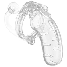 Load image into Gallery viewer, ManCage 11 4.5&quot; Chastity Device with Plug in Clear - Sex Toys Vancouver Same Day Delivery
