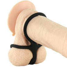 Load image into Gallery viewer, Silicone Ball Spreader in Black - Sex Toys Vancouver Same Day Delivery
