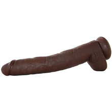 Load image into Gallery viewer, King Cock 14&quot; Cock with Balls in Chocolate - Sex Toys Vancouver Same Day Delivery
