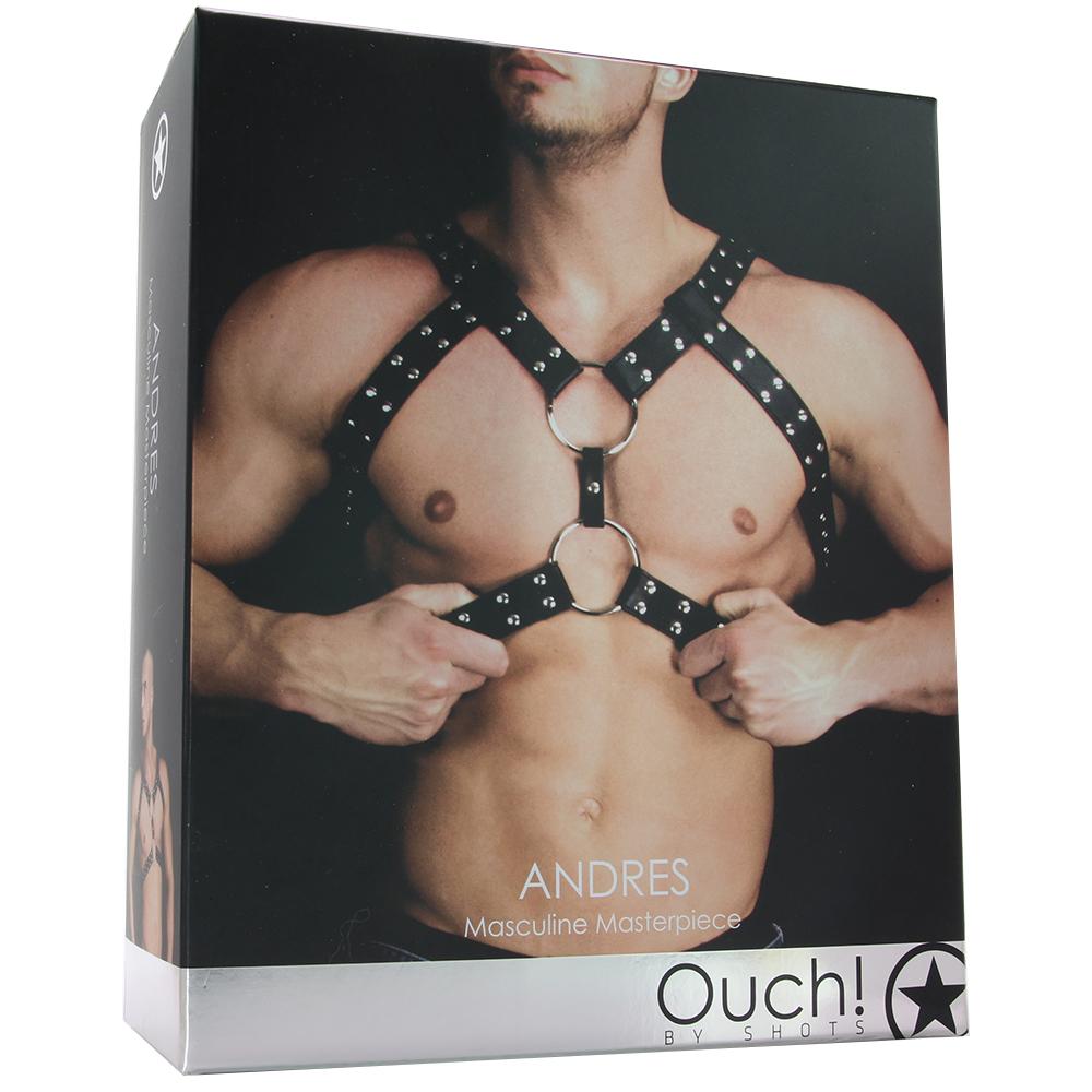 Andres Masculine Masterpiece Upper Body Harness in OS - Sex Toys Vancouver Same Day Delivery