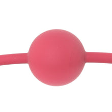 Load image into Gallery viewer, Saffron Silicone Ball Gag - Sex Toys Vancouver Same Day Delivery
