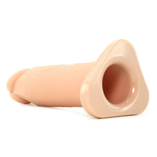 Load image into Gallery viewer, 8 Inch Silicone Hollow Extension in Flesh - Sex Toys Vancouver Same Day Delivery
