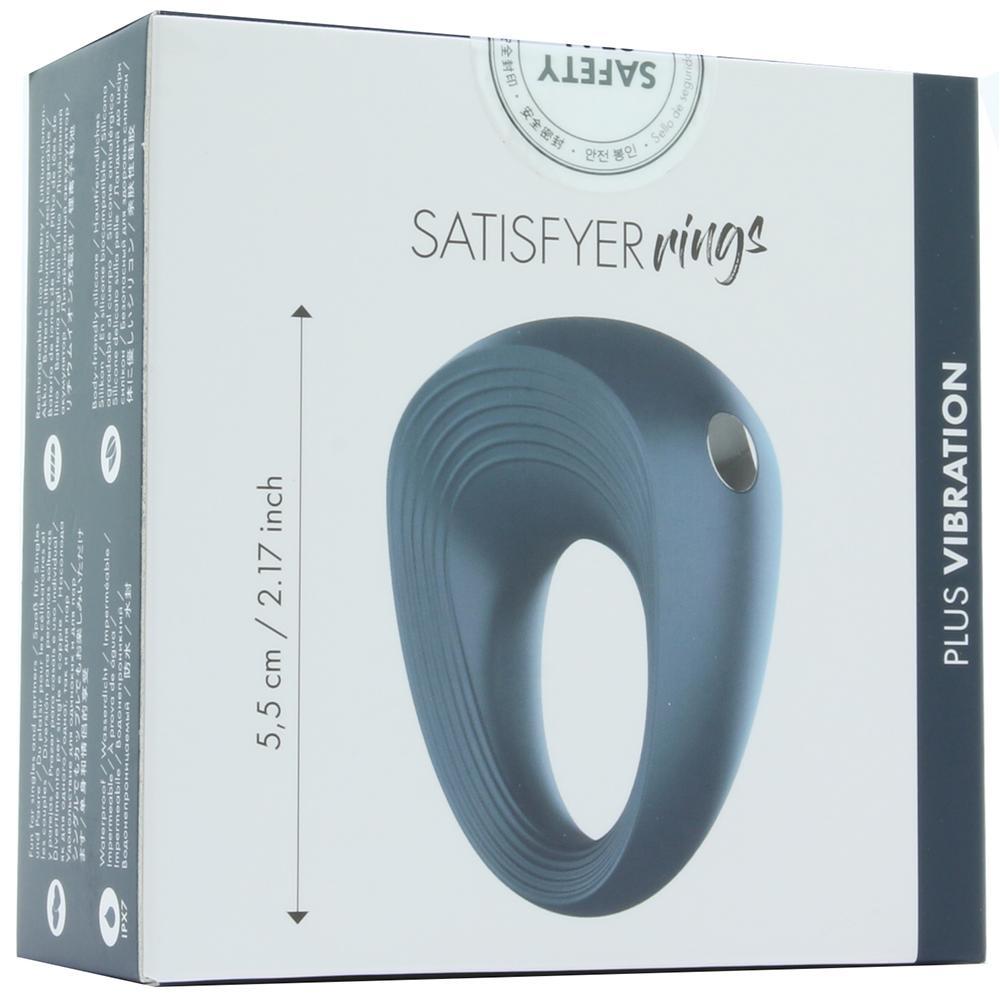 Satisfyer Round Vibrating Cock Ring - Sex Toys Vancouver Same Day Delivery