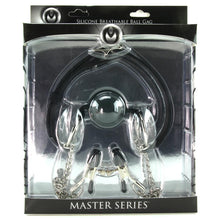 Load image into Gallery viewer, Hinder Breathable Ball Gag &amp; Nipple Clamps - Sex Toys Vancouver Same Day Delivery
