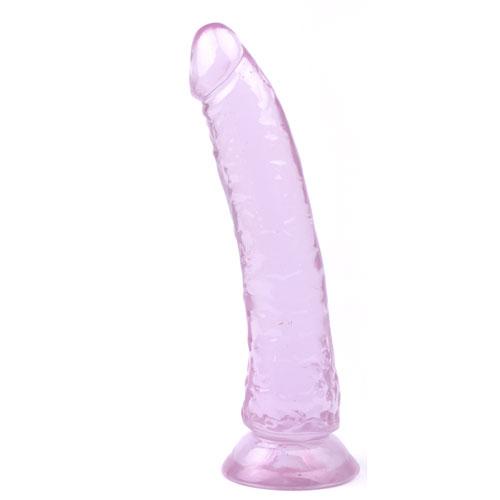 8.3'' Clear Purple Realistic Dildo with Suction Cup - Sexy.Delivery Sex Toys Delivery