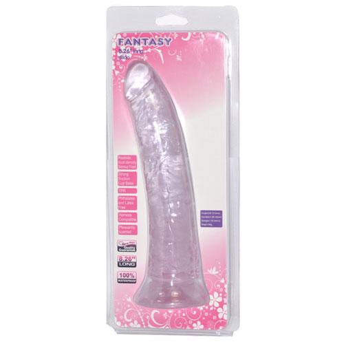 8.3'' Clear Purple Realistic Dildo with Suction Cup - Sexy.Delivery Sex Toys Delivery