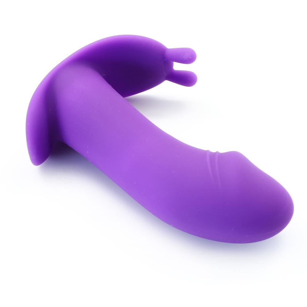 Purple Color 12-Speed Remote Control Rechargeable Silicone G-Spot Vibrator - Sexy.Delivery Sex Toys Delivery