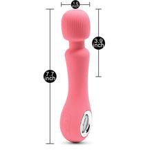 Load image into Gallery viewer, Pink Color 7 Speeds Rechargeable Silicone Wand Massager - Sexy.Delivery Sex Toys Delivery
