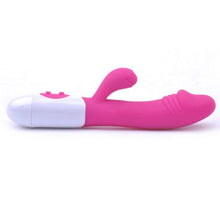 Load image into Gallery viewer, Pink Color Silicone Penis G-Spot Vibrator ( Dual Motors ) - Sexy.Delivery Sex Toys Delivery
