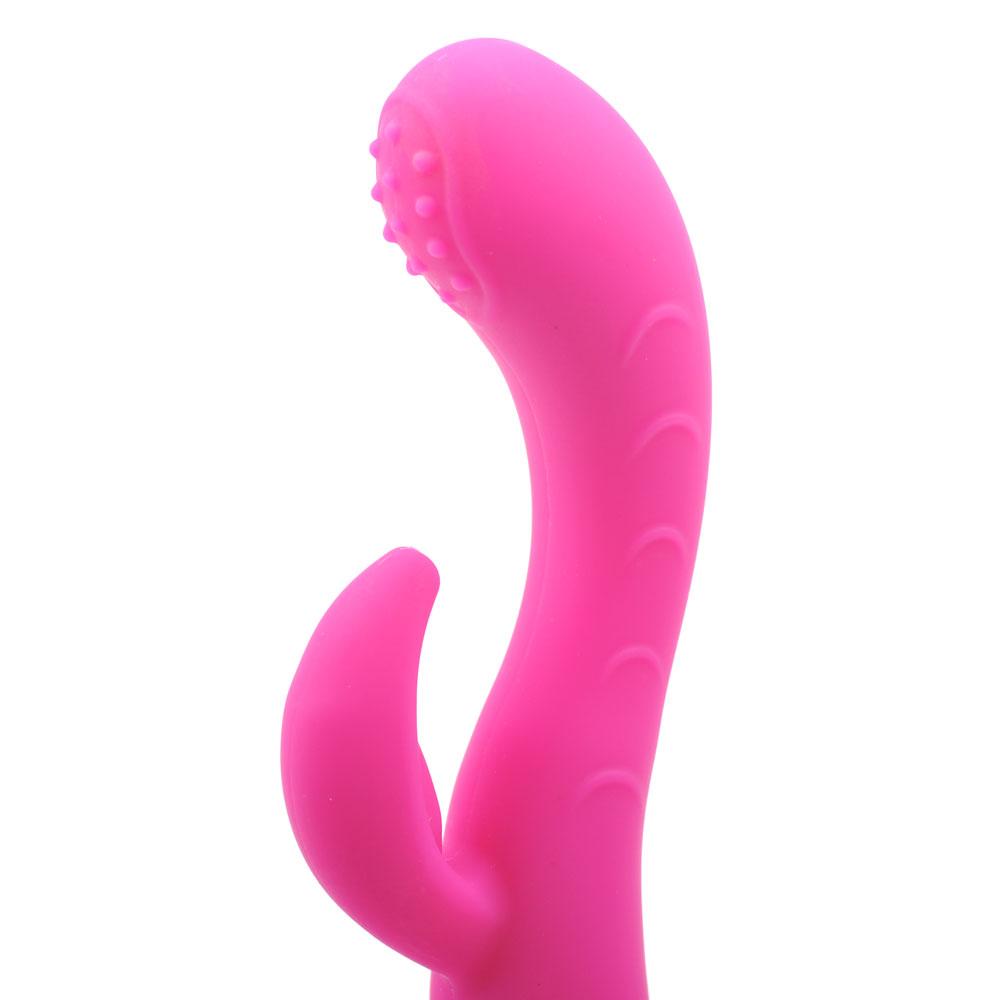 Pink Color Silicone G-Spot Vibrator ( Dual Motors ) - Sexy.Delivery Sex Toys Delivery