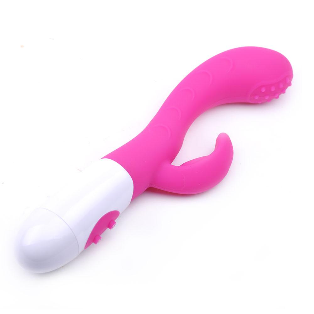 Pink Color Silicone G-Spot Vibrator ( Dual Motors ) - Sexy.Delivery Sex Toys Delivery