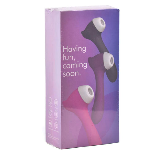 8-Speed Purple Color Rechargeable Silicone Clitoral Stimulator ( Suction and Vibration ) - Sexy.Delivery Sex Toys Delivery