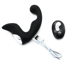 Load image into Gallery viewer, Remote Control 10-Speed Rechargeable Black Color Silicone Prostate Massager (Type III) - Sexy.Delivery Sex Toys Delivery
