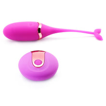 Load image into Gallery viewer, Purple Color 10 Speeds Rechargeable Silicone Remote Control Vibrating Egg - Sexy.Delivery Sex Toys Delivery
