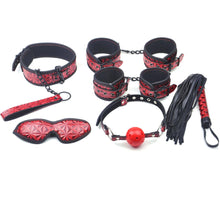 Load image into Gallery viewer, Red Color Embossed 6 Pcs SM Kit - Sexy.Delivery Sex Toys Delivery
