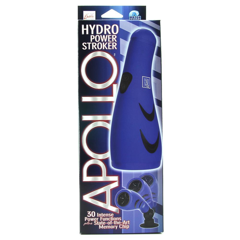 Apollo 30 Function Hydro Power Stroker in Blue - Sex Toys Vancouver Same Day Delivery