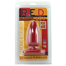 Load image into Gallery viewer, Red Boy Large Butt Plug
