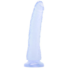 Load image into Gallery viewer, Basix Slim 7 Inch Dildo in Clear - Sex Toys Vancouver Same Day Delivery
