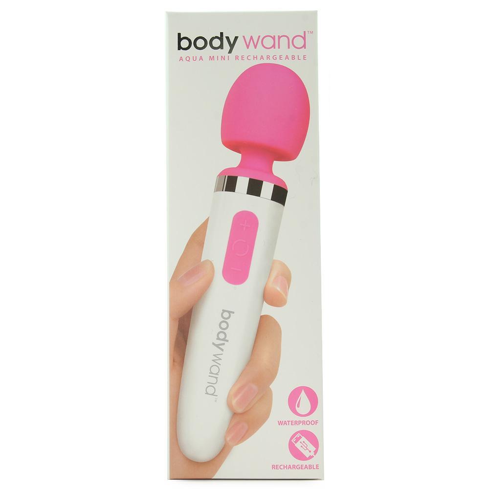 BodyWand Aqua Mini Rechargeable Vibe in Pink - Sex Toys Vancouver Same Day Delivery