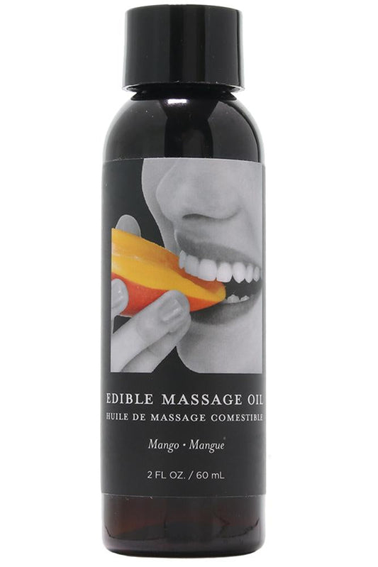 Edible Massage Oil 2oz/60ml in Mango - Sex Toys Vancouver Same Day Delivery