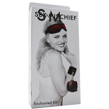 Load image into Gallery viewer, Enchanted Cuffs &amp; Blindfold Kit - Sex Toys Vancouver Same Day Delivery

