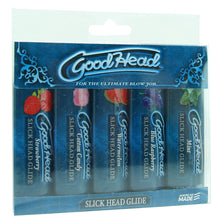 Load image into Gallery viewer, GoodHead Slick Head Glide 5 Pack in 1oz x5 - Sex Toys Vancouver Same Day Delivery
