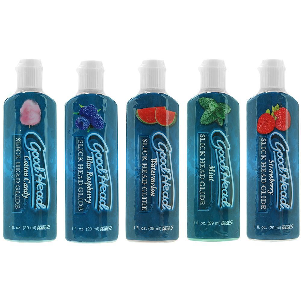 GoodHead Slick Head Glide 5 Pack in 1oz x5 - Sex Toys Vancouver Same Day Delivery