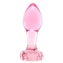 Load image into Gallery viewer, Icicles No. 48 Hand Blown Glass Butt Plug in Pink - Sex Toys Vancouver Same Day Delivery
