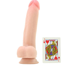 Load image into Gallery viewer, Real Cocks 9 Inch Realistic Sliders Dildo in Vanilla
