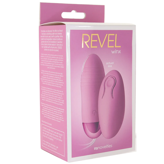 Revel Winx Remote Bullet Vibe in Pink