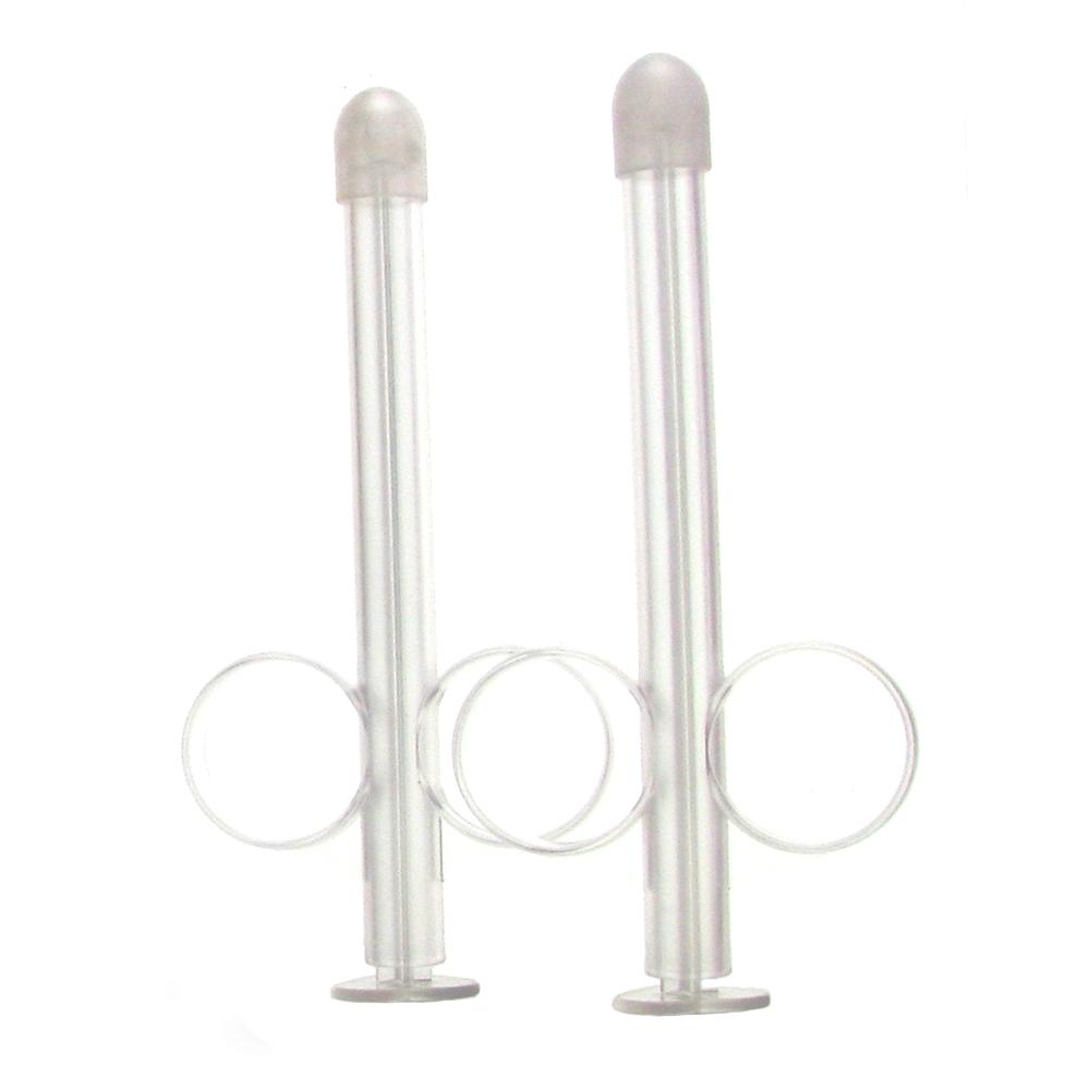 Lube Tube Applicator 2 Pack in Clear - Sex Toys Vancouver Same Day Delivery