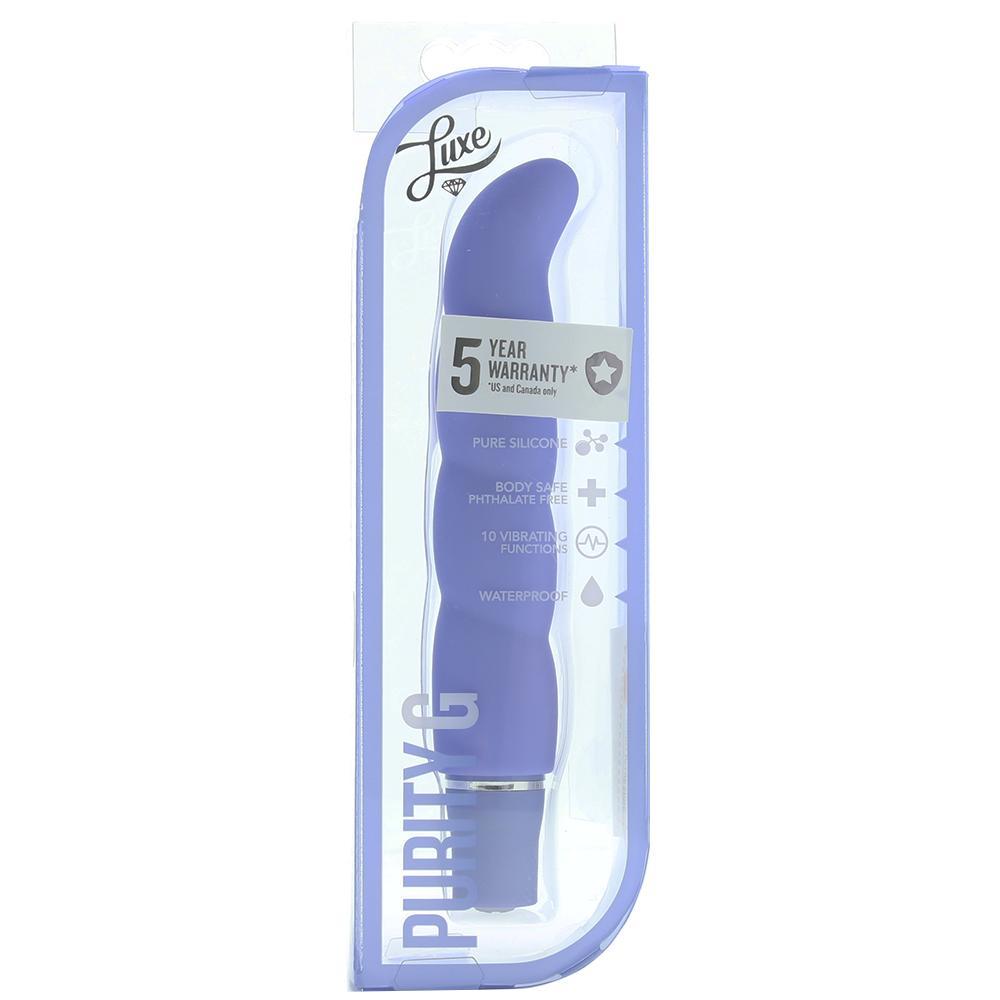 Luxe Purity G Vibe in Periwinkle - Sex Toys Vancouver Same Day Delivery