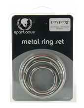 Load image into Gallery viewer, Metal Cock Ring Set - Sex Toys Vancouver Same Day Delivery
