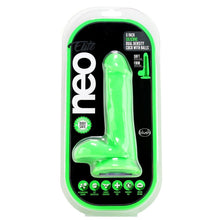 Load image into Gallery viewer, Neo Elite 6&quot; Dual Density Silicone Cock in Green - Sex Toys Vancouver Same Day Delivery
