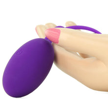 Load image into Gallery viewer, Peach Remote Vibrating Egg in Into You Indigo - Sex Toys Vancouver Same Day Delivery
