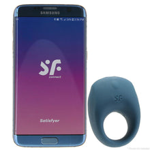 Load image into Gallery viewer, Satisfyer Strong One Ring Vibe in Blue - Sex Toys Vancouver Same Day Delivery
