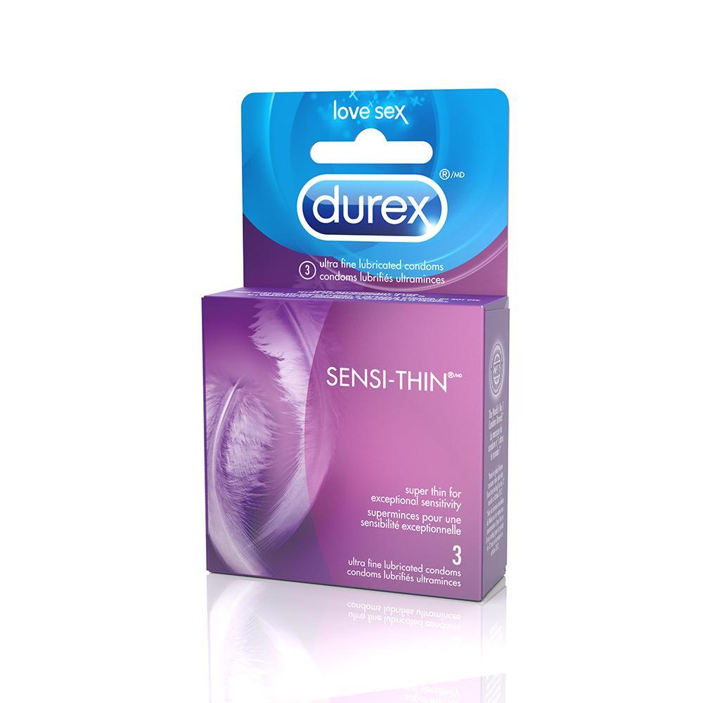 Sensi-Thin Condoms in 3 Pack - Sex Toys Vancouver Same Day Delivery