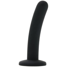 Load image into Gallery viewer, Silicone Pegging Probe in Black - Sex Toys Vancouver Same Day Delivery
