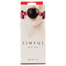 Load image into Gallery viewer, Sinful Ball Gag in Pink - Sex Toys Vancouver Same Day Delivery
