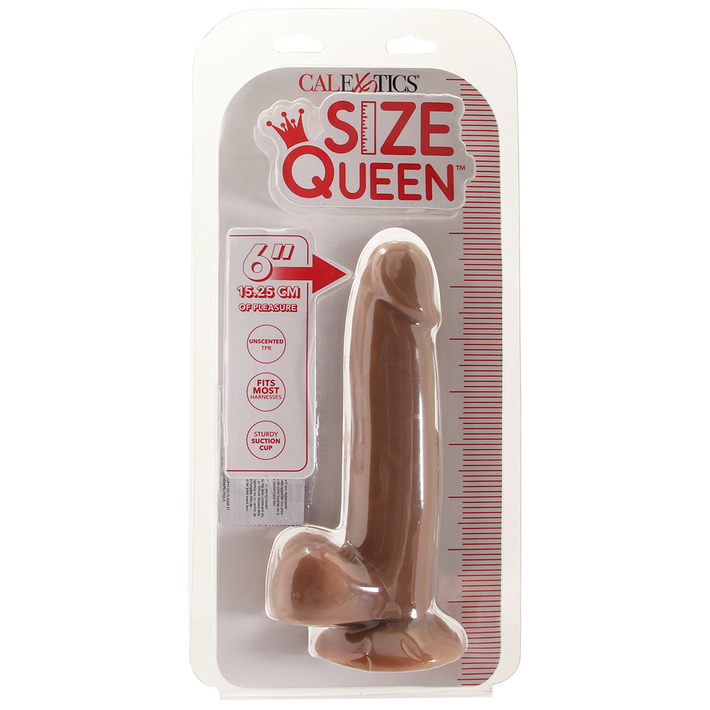 Size Queen 6 Inch Dildo in Ivory