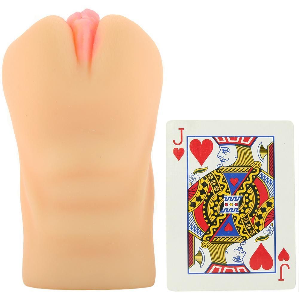 Stroke It Anatomical Pussy Stroker in Ivory - Sex Toys Vancouver Same Day Delivery